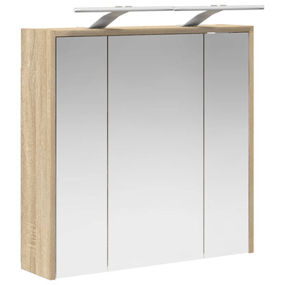 Mobiletto per specchio da bagno Rovere Sonoma | homemem39