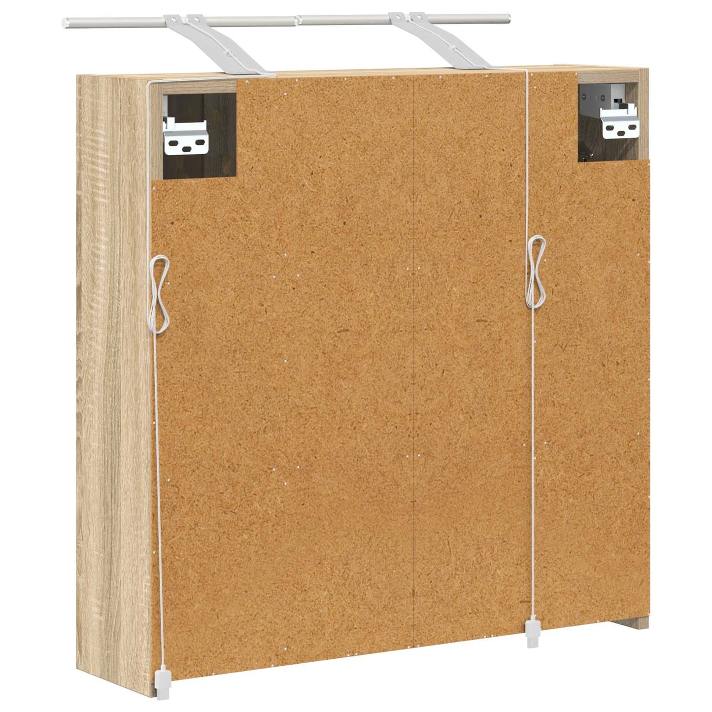 Mobiletto per specchio da bagno Rovere Sonoma
