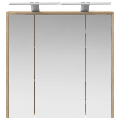 Mobiletto per specchio da bagno Rovere Sonoma | homemem39