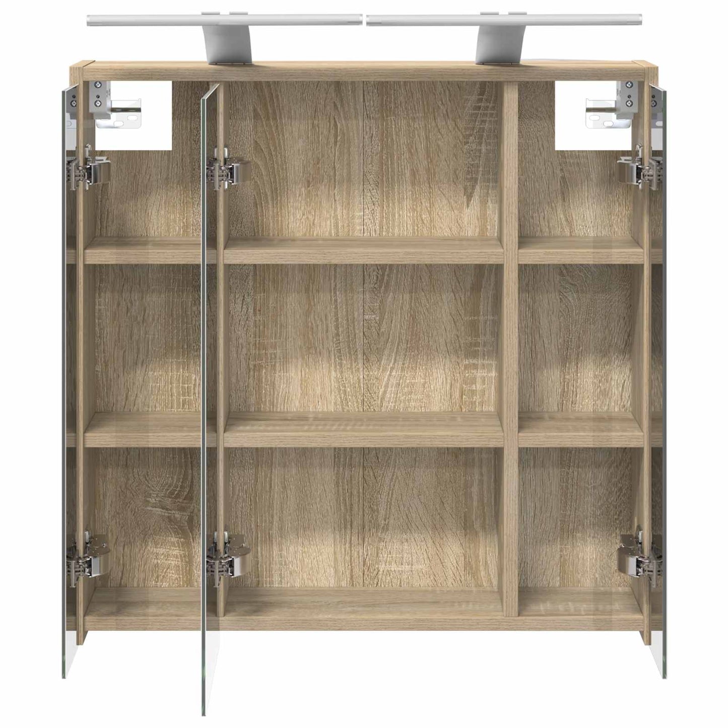 Mobiletto per specchio da bagno Rovere Sonoma | homemem39