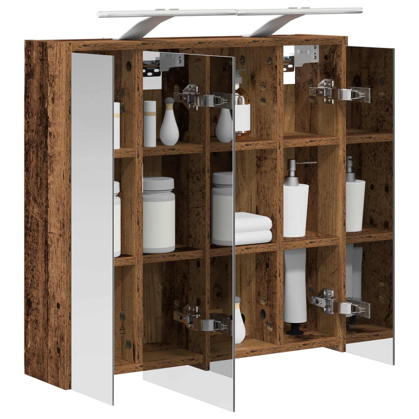 Mobiletto per specchio da bagno Legno vecchio | homemem39