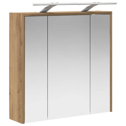 Mobiletto per specchio da bagno Rovere Artigianale | homemem39