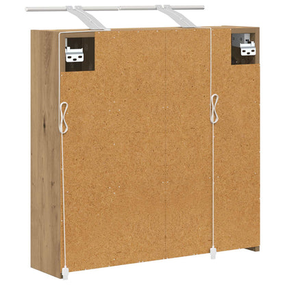 Mobiletto per specchio da bagno Rovere Artigianale | homemem39