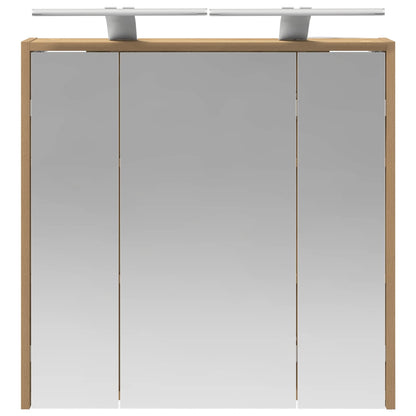 Mobiletto per specchio da bagno Rovere Artigianale | homemem39