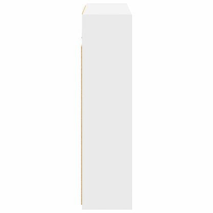 Mobiletto per specchio da bagno Bianco 73,5 x 16 x 62,5 cm | homemem39