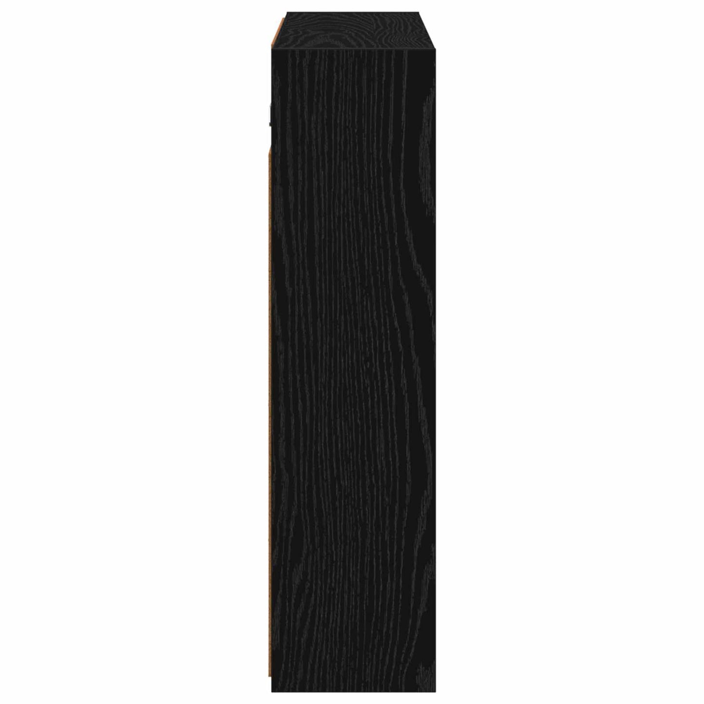Mobiletto per specchio da bagno Rovere Nero 73,5 x 16 x 62,5 cm | homemem39