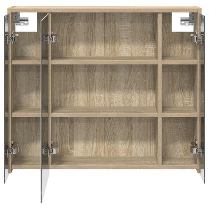 Mobiletto per specchio da bagno Rovere Sonoma | homemem39