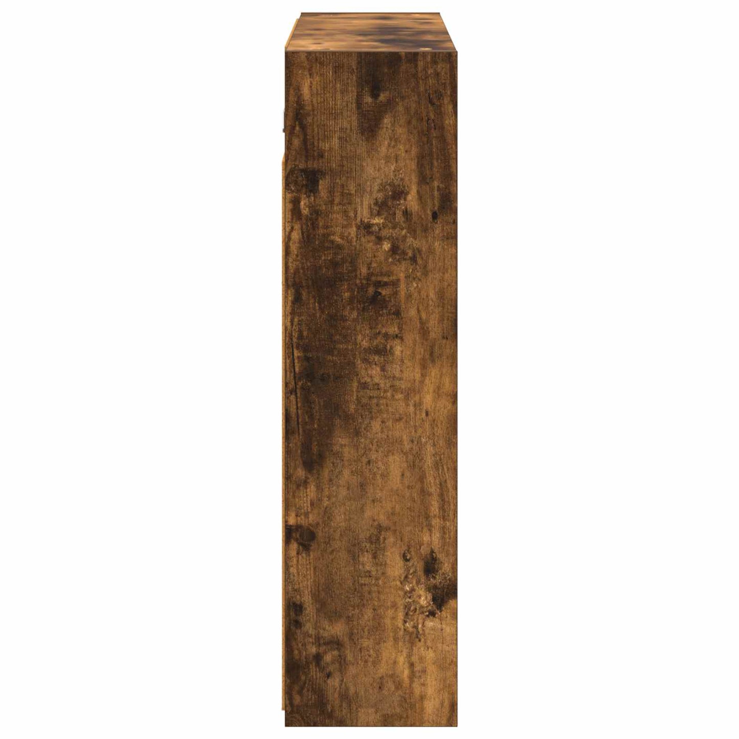 Mobiletto per specchio da bagno Rovere fumé 73,5 x 16 x 62,5 cm