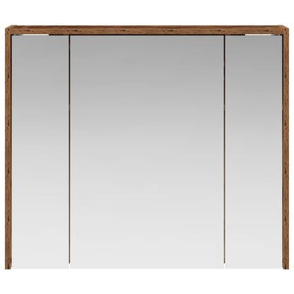 Mobiletto per specchio da bagno Legno vecchio