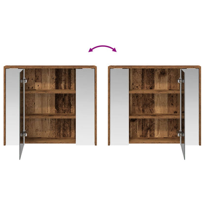 Mobiletto per specchio da bagno Legno vecchio | homemem39