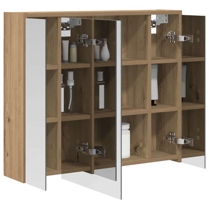 Mobiletto per specchio da bagno Rovere Artigianale
