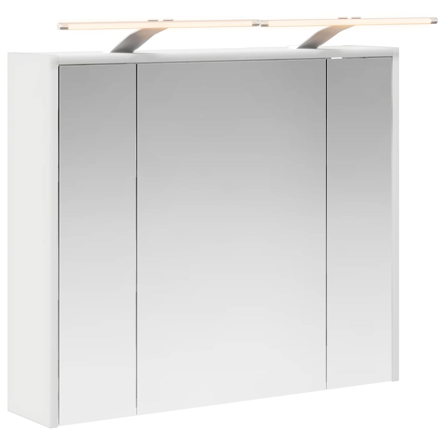 Mobiletto per specchio da bagno Bianco 73,5 x 16 x 62,5 cm | homemem39