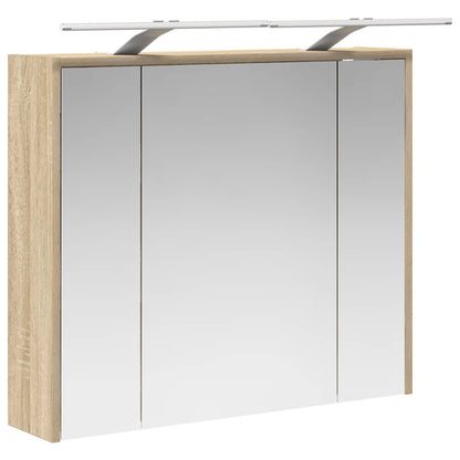 Mobiletto per specchio da bagno Rovere Sonoma | homemem39