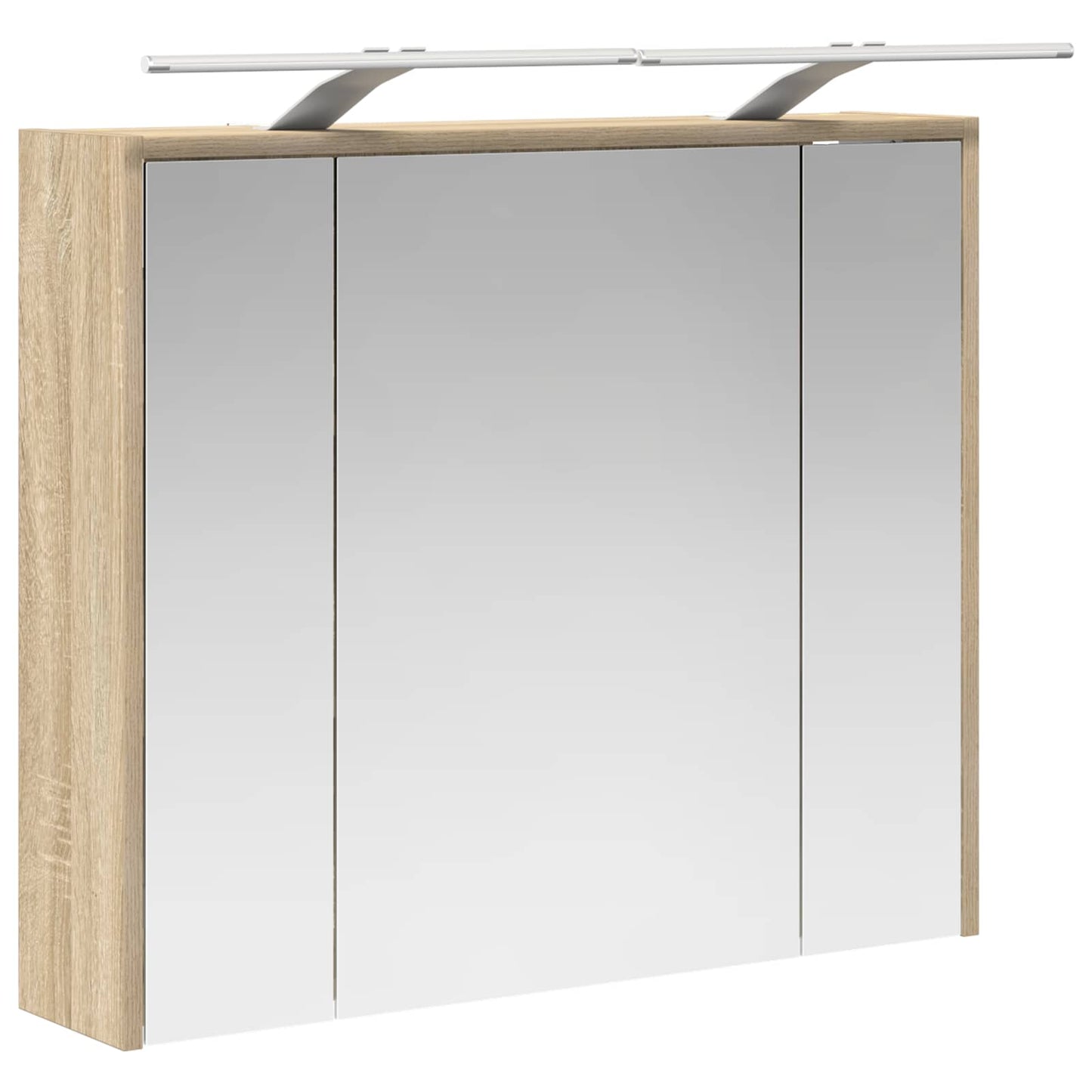 Mobiletto per specchio da bagno Rovere Sonoma