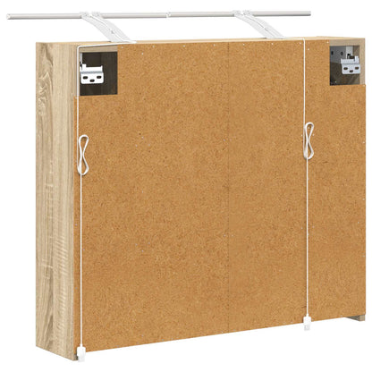 Mobiletto per specchio da bagno Rovere Sonoma | homemem39
