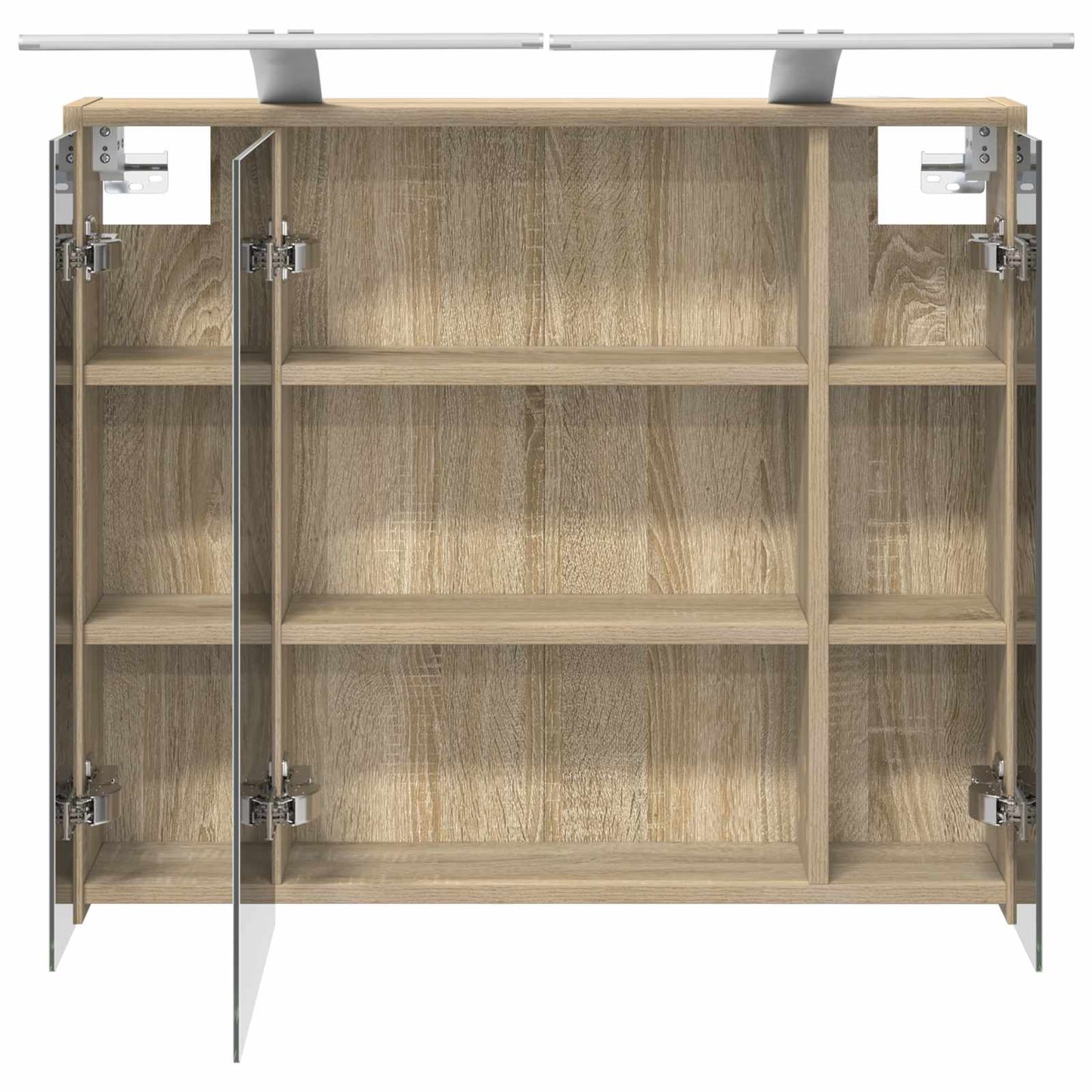 Mobiletto per specchio da bagno Rovere Sonoma | homemem39