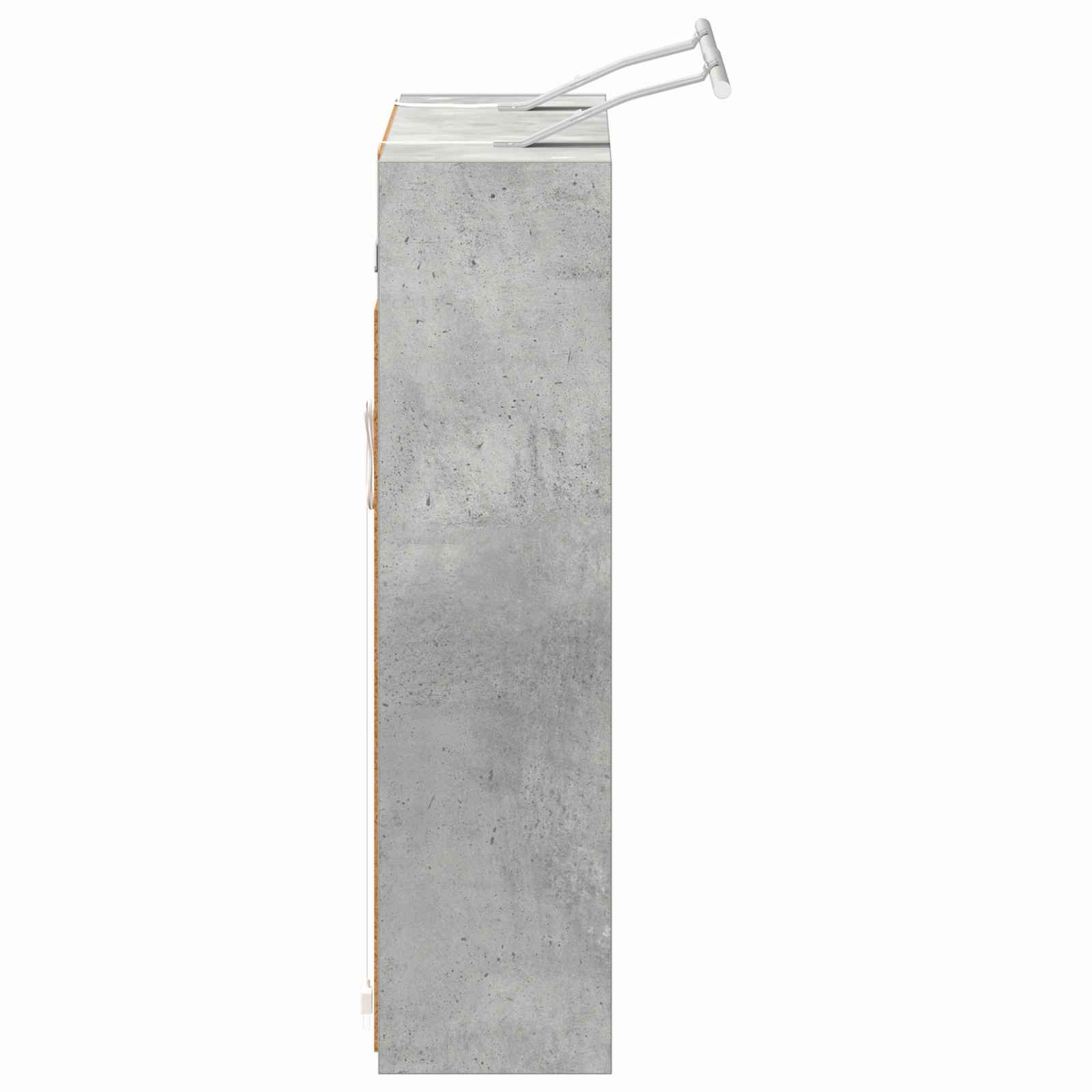 Mobiletto per specchio da bagno Grigio cemento | homemem39