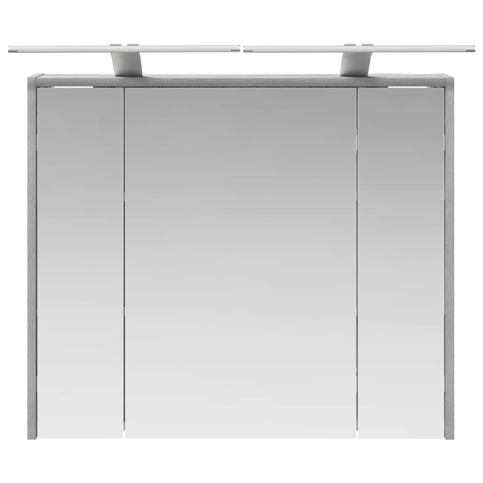 Mobiletto per specchio da bagno Grigio Sonoma | homemem39