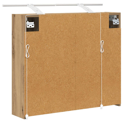 Mobiletto per specchio da bagno Rovere Artigianale | homemem39