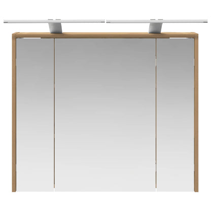 Mobiletto per specchio da bagno Rovere Artigianale | homemem39