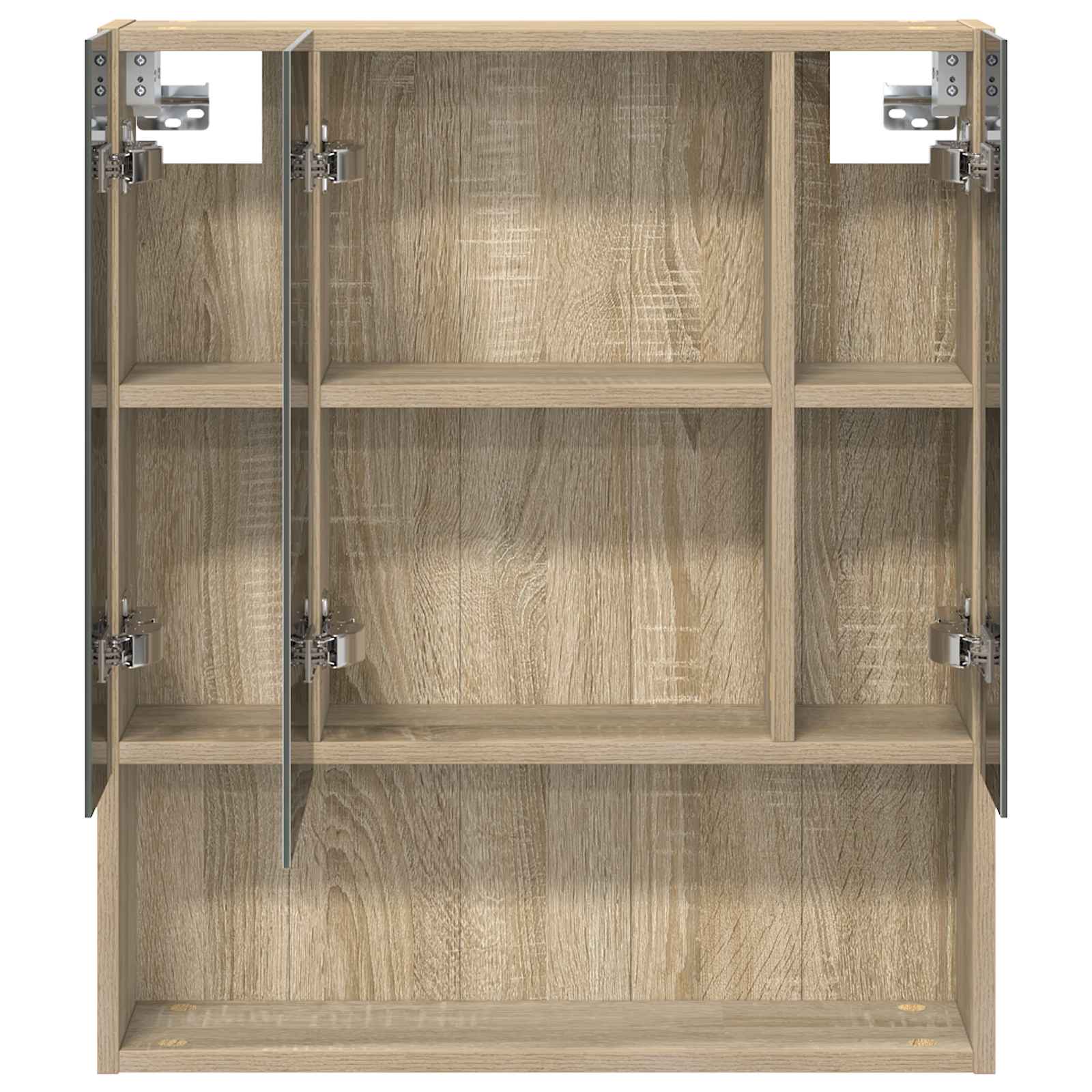 Mobiletto per specchio da bagno Rovere Sonoma 60 x 14.5 x 70 cm | homemem39