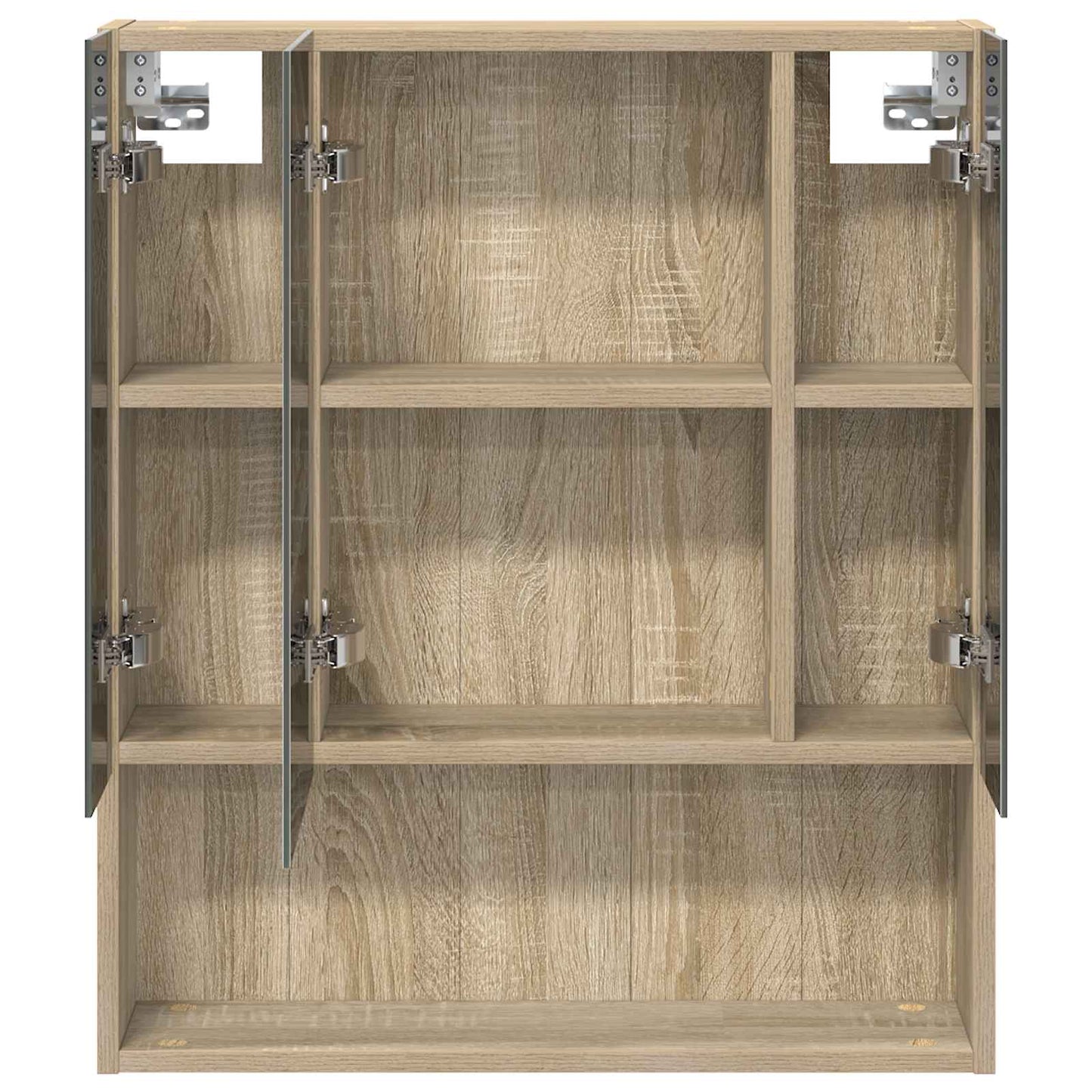 Mobiletto per specchio da bagno Rovere Sonoma 60 x 14.5 x 70 cm