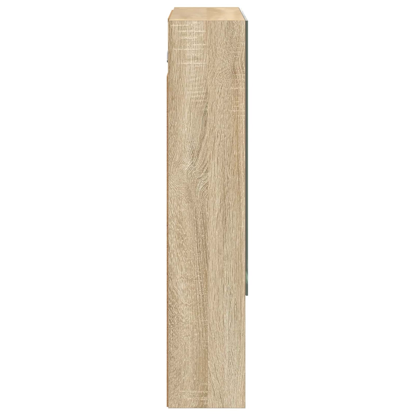 Mobiletto per specchio da bagno Rovere Sonoma 60 x 14.5 x 70 cm | homemem39