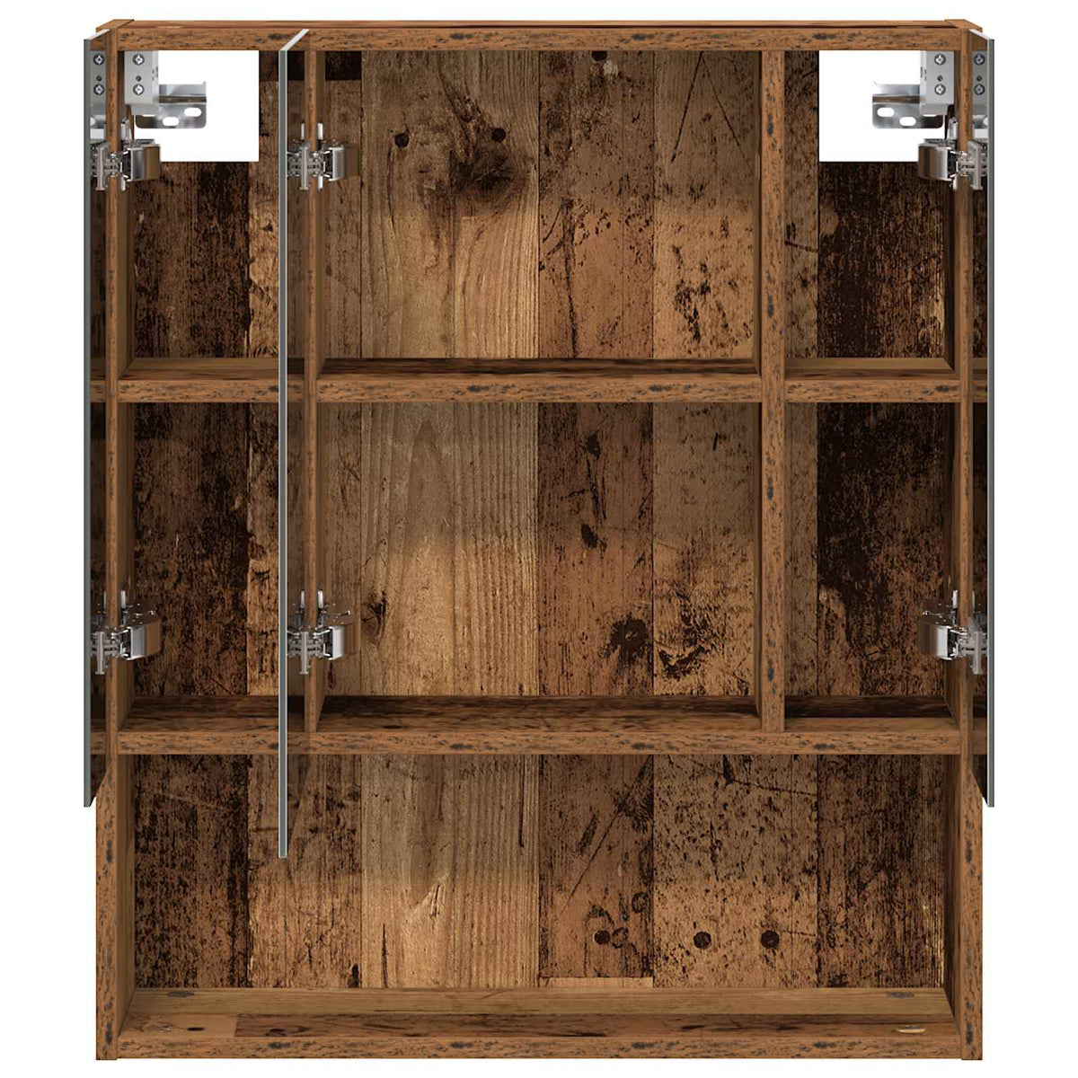 Mobiletto per specchio da bagno Legno vecchio 60 x 14.5 x 70 cm | homemem39