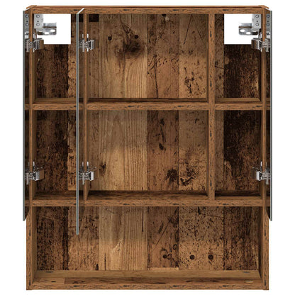 Mobiletto per specchio da bagno Legno vecchio 60 x 14.5 x 70 cm | homemem39