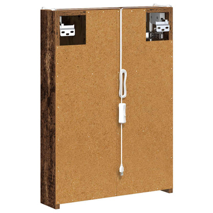 Mobiletto per specchio da bagno Legno vecchio | homemem39