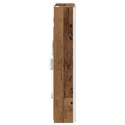 Mobiletto per specchio da bagno Legno vecchio