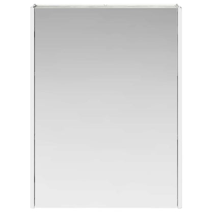 Mobiletto per specchio da bagno Grigio cemento