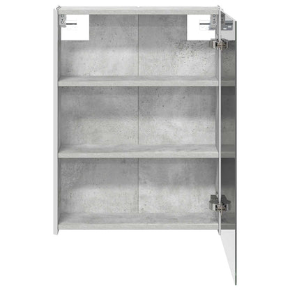 Mobiletto per specchio da bagno Grigio cemento | homemem39