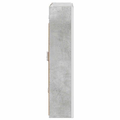 Mobiletto per specchio da bagno Grigio cemento | homemem39