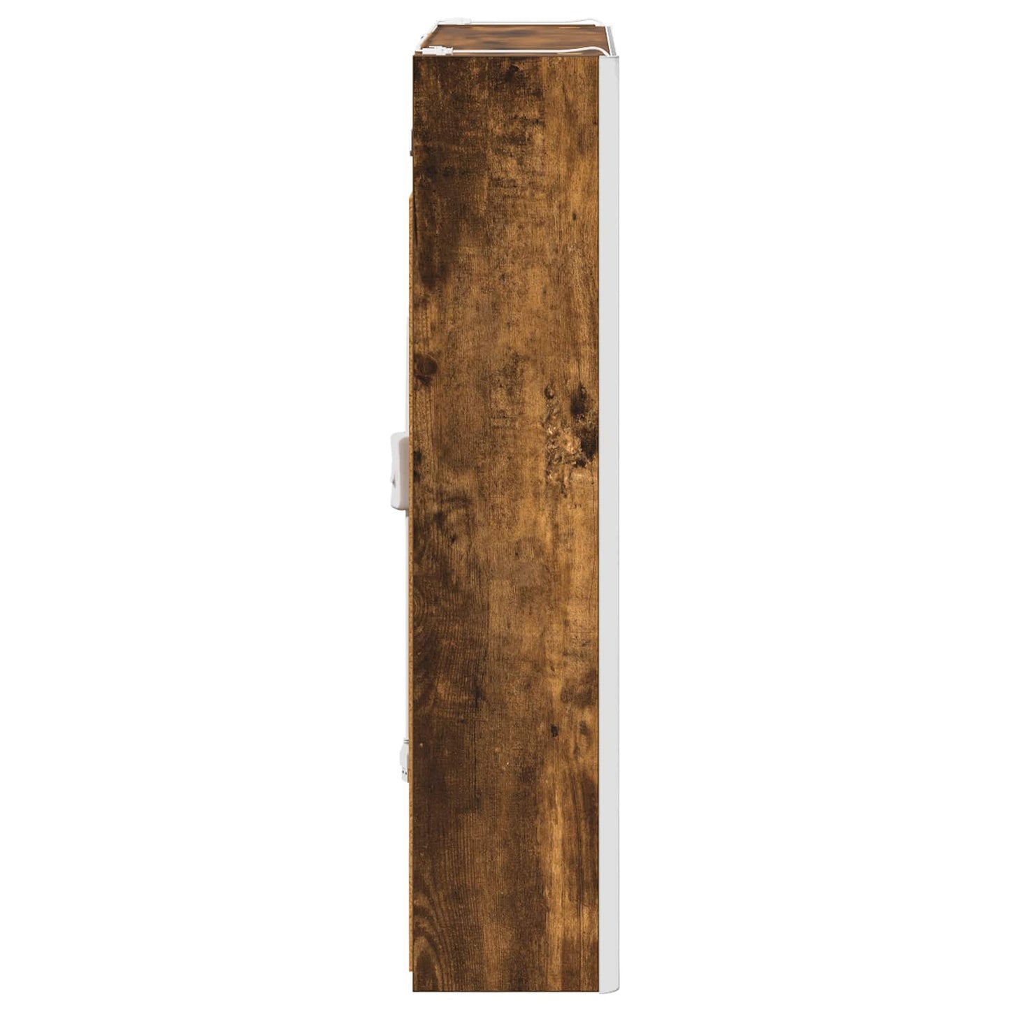Mobiletto per specchio da bagno Rovere fumé 73.5 x 15.5 x 70 cm | homemem39