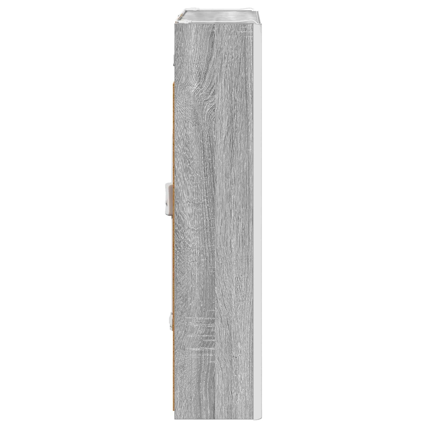 Mobiletto per specchio da bagno Grigio Sonoma | homemem39