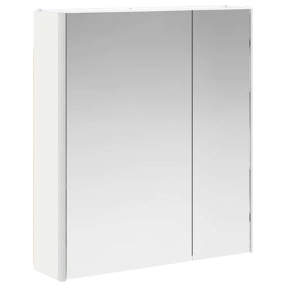 Mobiletto per specchio da bagno Bianco 63,5 x 15,5 x 70 cm | homemem39