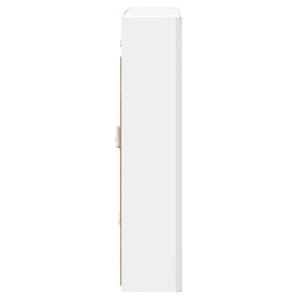 Mobiletto per specchio da bagno Bianco 63,5 x 15,5 x 70 cm | homemem39