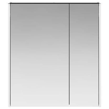 Mobiletto per specchio da bagno Rovere Nero 63,5 x 15,5 x 70 cm | homemem39