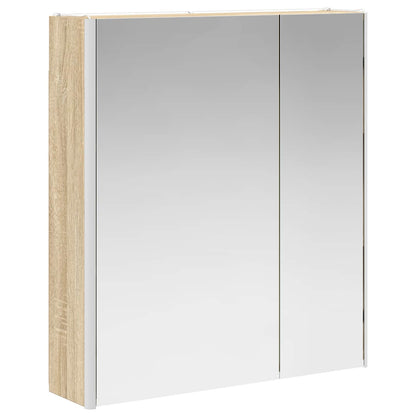 Mobiletto per specchio da bagno Rovere Sonoma