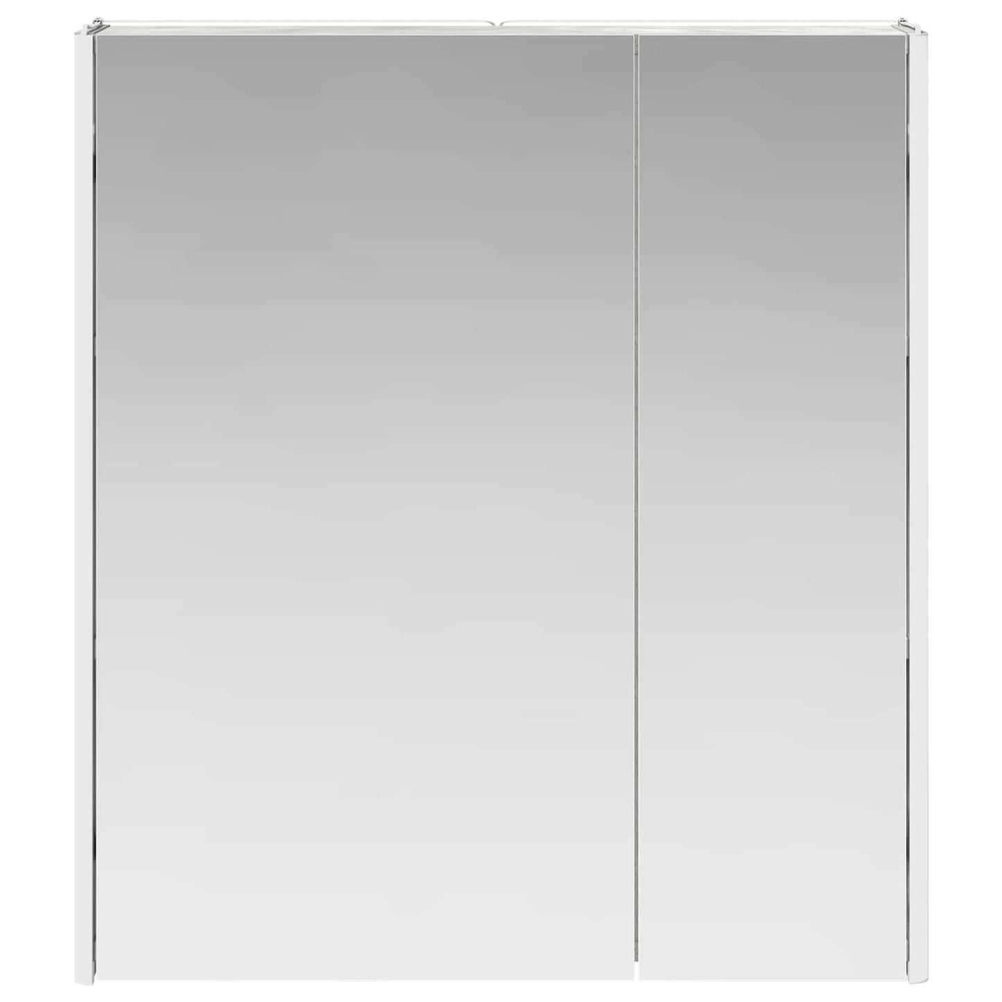 Mobiletto per specchio da bagno Grigio cemento