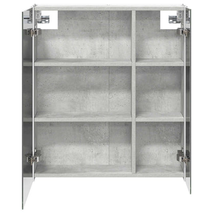 Mobiletto per specchio da bagno Grigio cemento | homemem39