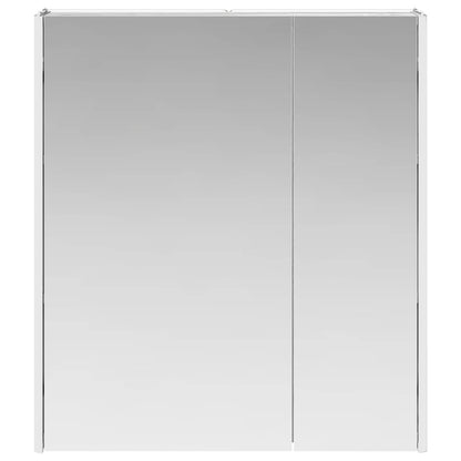 Mobiletto per specchio da bagno Grigio Sonoma | homemem39