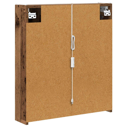 Mobiletto per specchio da bagno Legno vecchio | homemem39