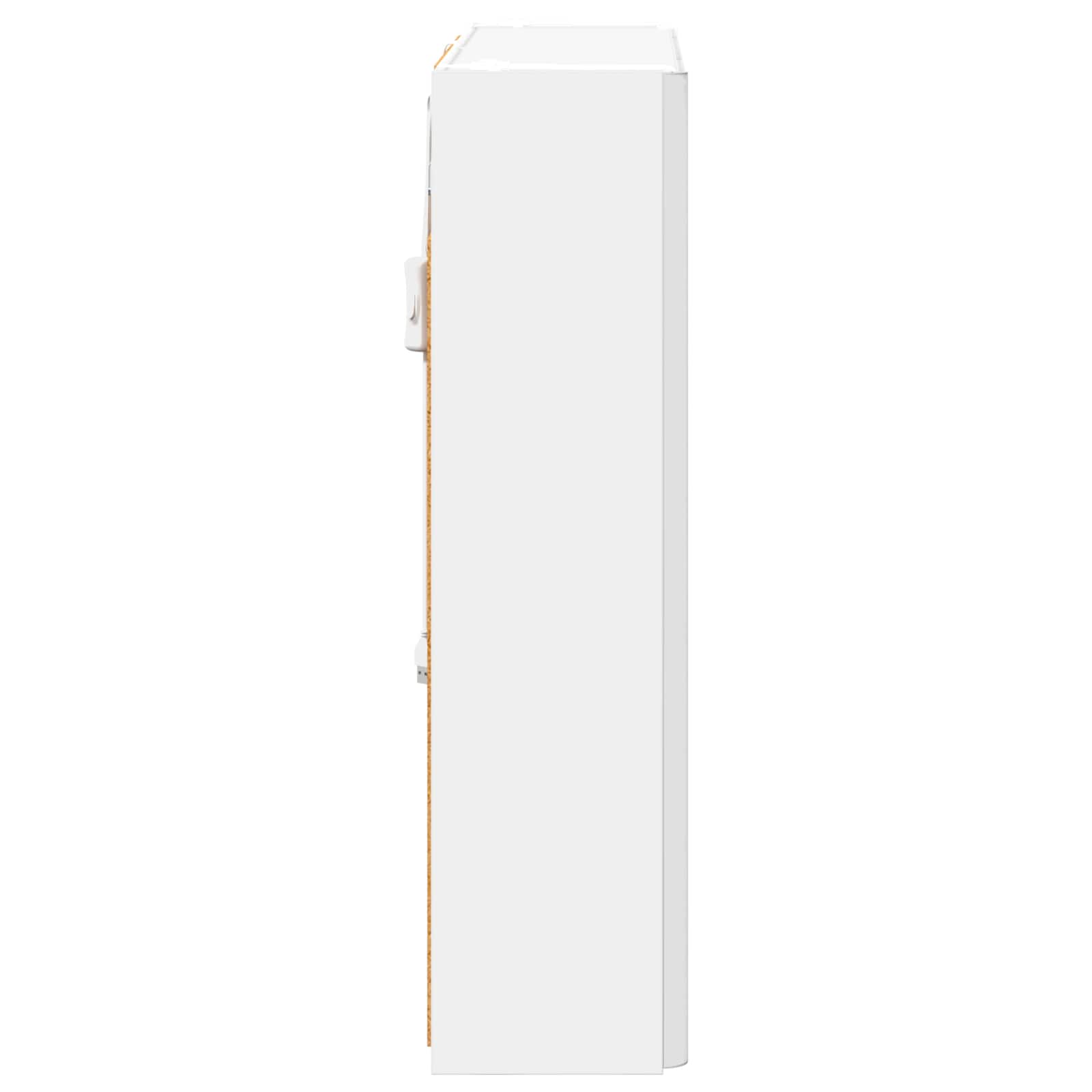 Mobiletto per specchio da bagno Bianco 63,5 x 15,5 x 60,5 cm | homemem39