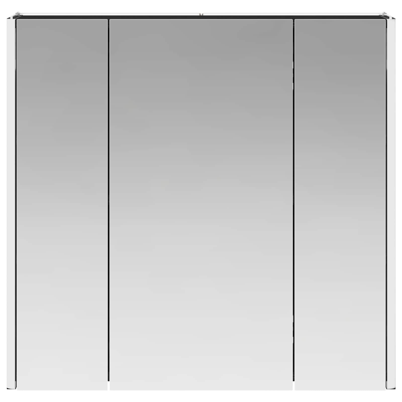 Mobiletto per specchio da bagno Rovere Nero | homemem39