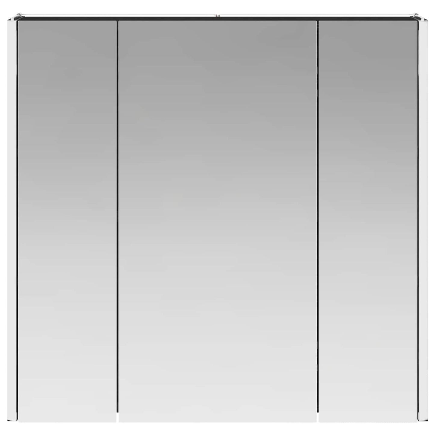 Mobiletto per specchio da bagno Rovere Nero