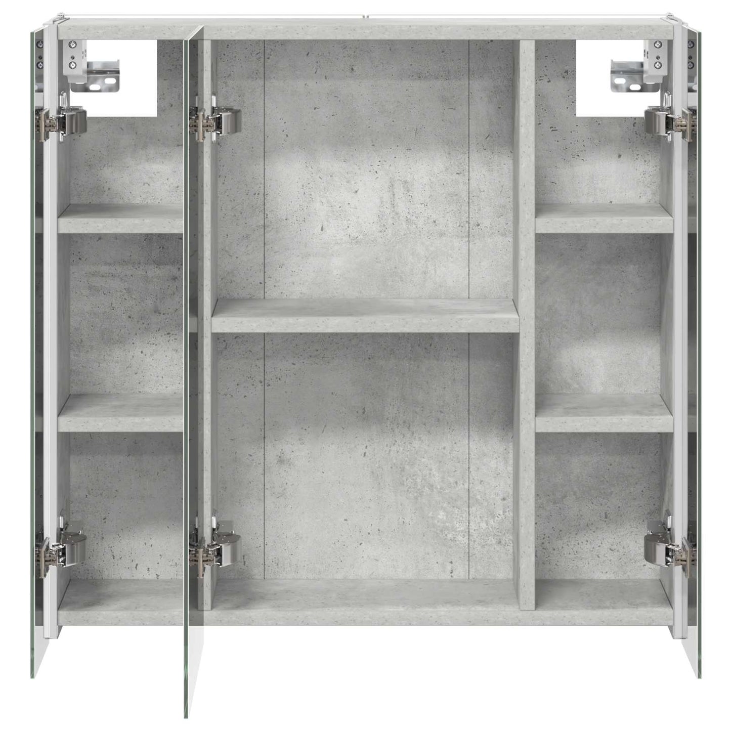 Mobiletto per specchio da bagno Grigio cemento | homemem39