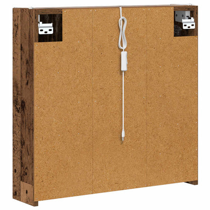 Mobiletto per specchio da bagno Legno vecchio