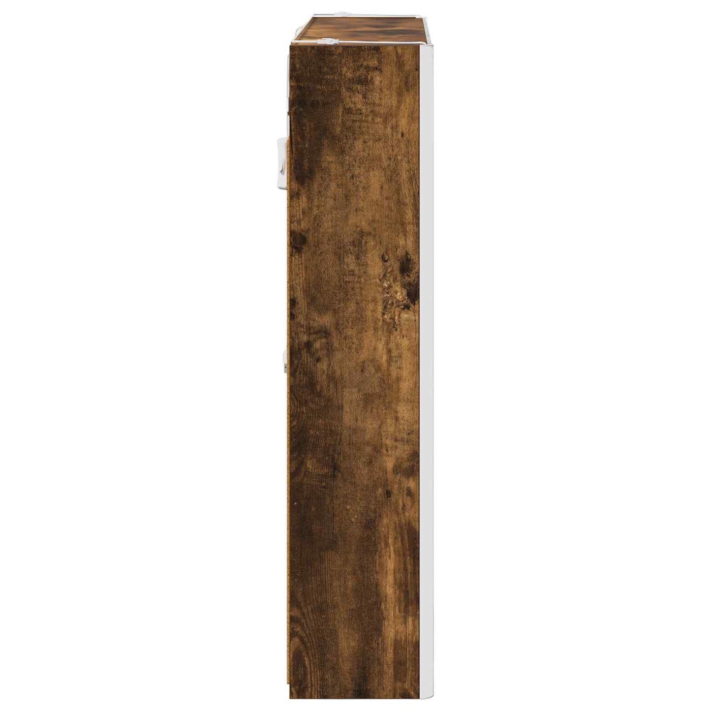 Mobiletto per specchio da bagno Rovere fumé 73.5 x 15.5 x 70 cm
